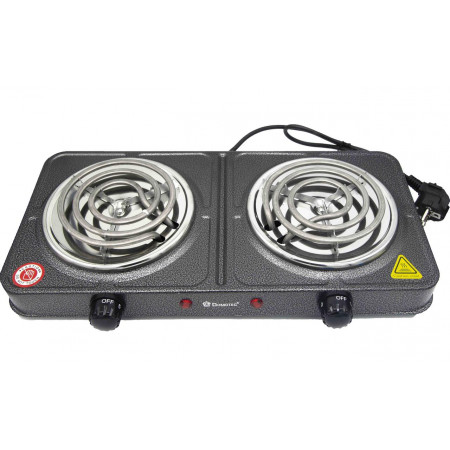Електроплита двохкомфорна Domotec MS-5802 - 3027