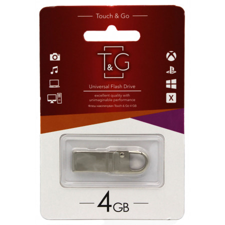 USB флеш-накопичувач T&G 4GB/ TG027-4G (Гарантія 3 роки)