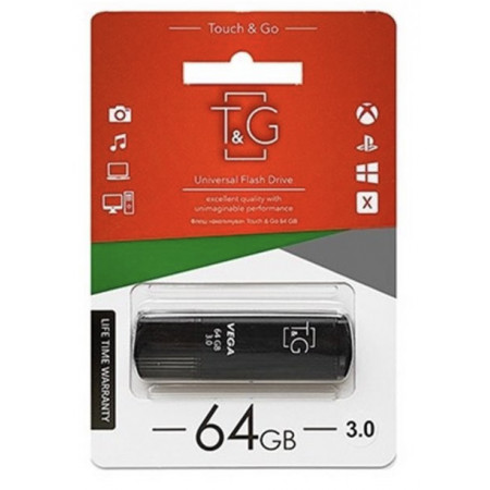 USB флеш накопичувач T&G метал серія 64GB/ TG121 (Гарантія 3 роки)