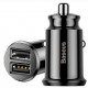 Автомобильное зарядное устройство для Baseus Grain Mini Smart Dual USB Car Charger - 3.1A