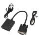 Адаптер VGA на HDMI + AUX 1980
