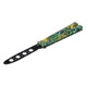 Ніж метелик Тренувальний Skall 301-3 Blue-Green