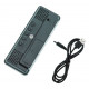 Часы электронные VST-898 белый, температура, USB