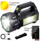 Ручний ліхтар T95-LED+COB, Білий, Червоний, powerbank, Li-Ion акум., сон., батарея, ЗУmicroUSB