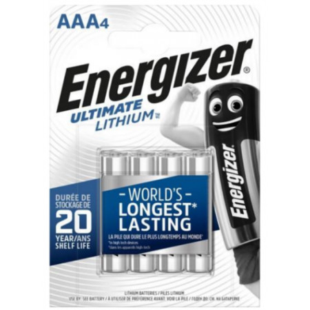 Батарейка Energizer Ultimate AAA (LR3) Літійна