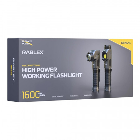 Ручний ліхтар Rablex RB926, SST40 LED, ЗП Type-C, магніт