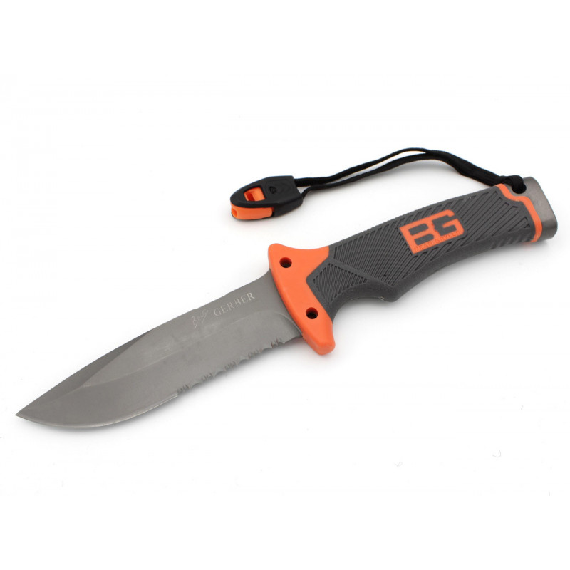 Ніж мисливський Gerber 226 + кресало / 25 см / 13 см