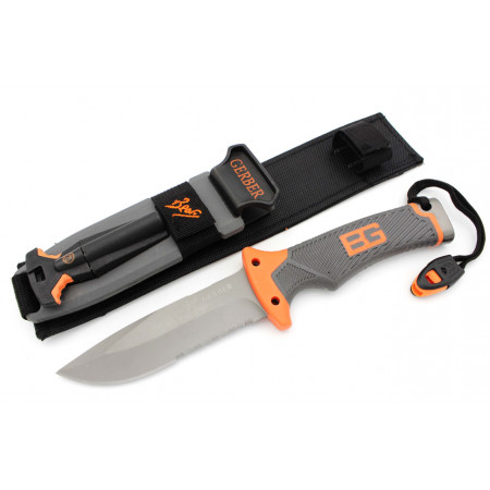 Ніж мисливський Gerber 226 + кресало / 25 см / 13 см
