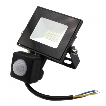 Прожектор Світлодіодний NeoMax NX10 10W "Датчик" LED IP65 6500K 120 градусів