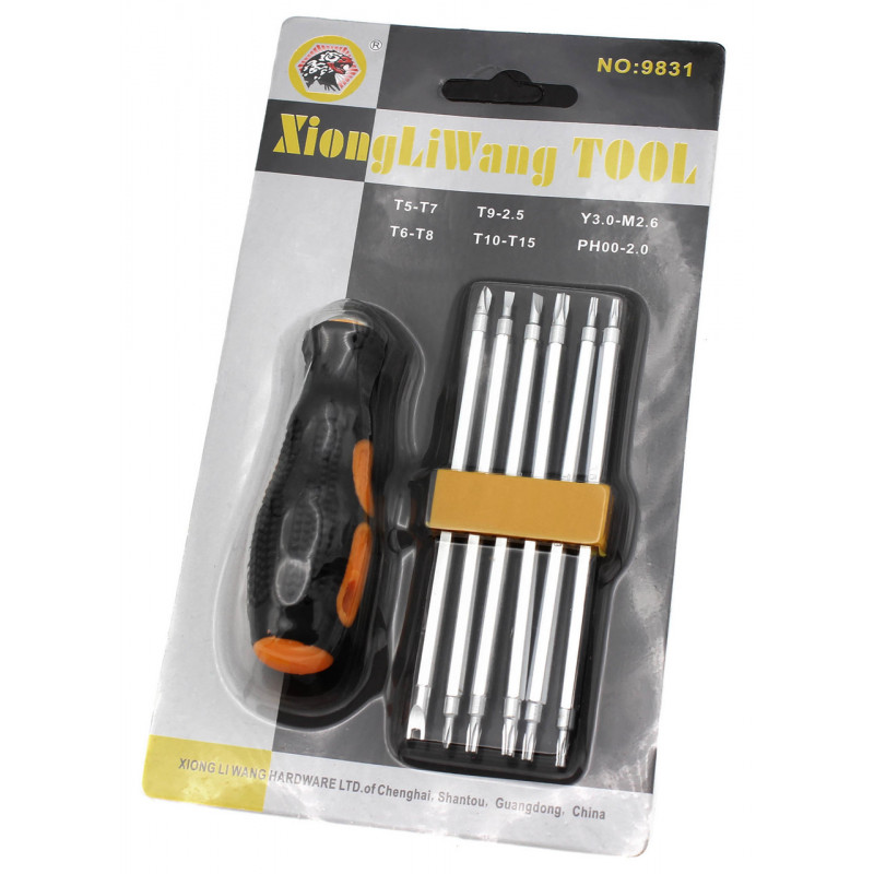 Набір викруток для мобільних телефонів / XiongLiWang 9831