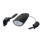 Велосипедная фара велофонарь с велозвонком (сигнал) / microUSB / 7588-B