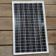 Сонячна панель SOLAR PANEL RB-SL30 / 30W 18V 58х36см / верх скло, рамка алюміній
