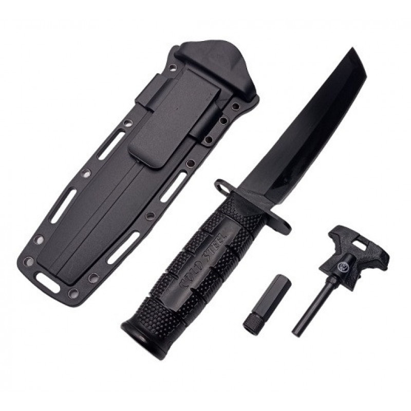 Ніж мисливський Leatherneck S/F Танто чорний 2015, 29 см
