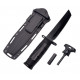 Ніж мисливський Leatherneck S/F Танто чорний 2015, 29 см