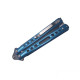 Ніж метелик Benchmade 2163 синій