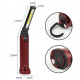 Ліхтар для кемпінгу WORKLIGHT-71-XPE+COB, Білий, Червоний, Li-Ion, поворот180º+180º