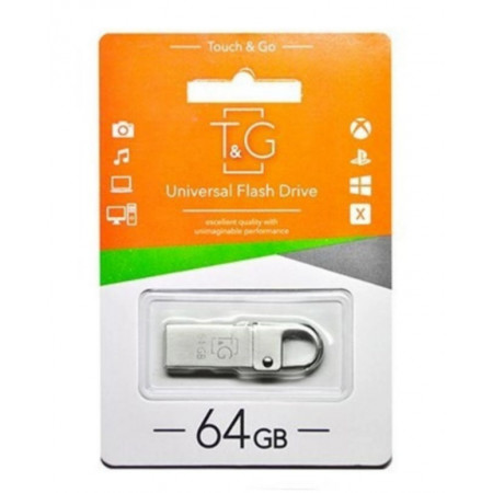 USB флеш-накопичувач T&G металевий серії 64GB/ TG027 (Гарантія 3 роки)