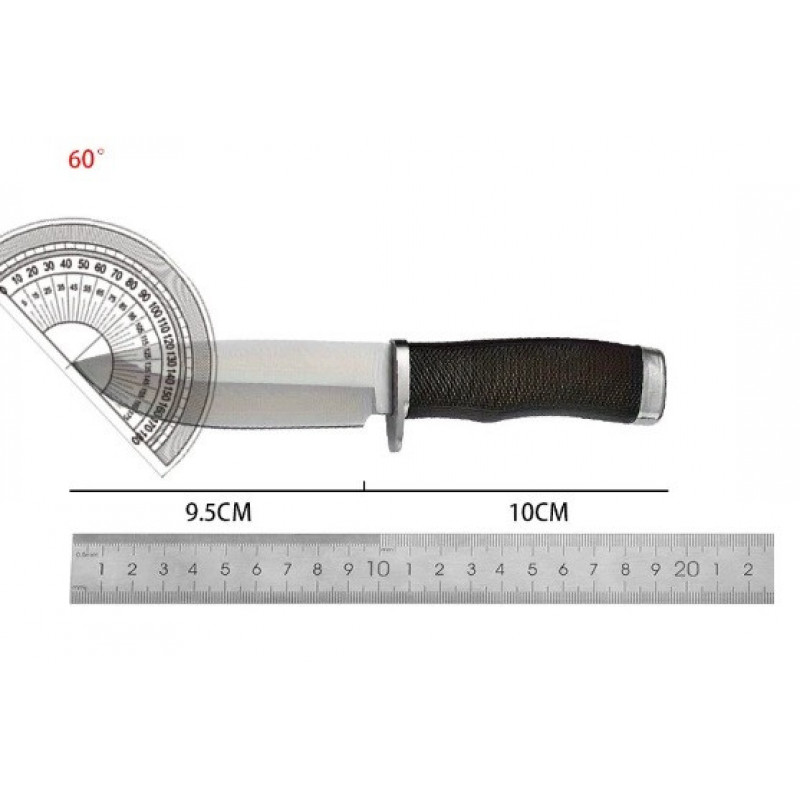 Ніж мисливський Buck Silver / 22 см / 11 см