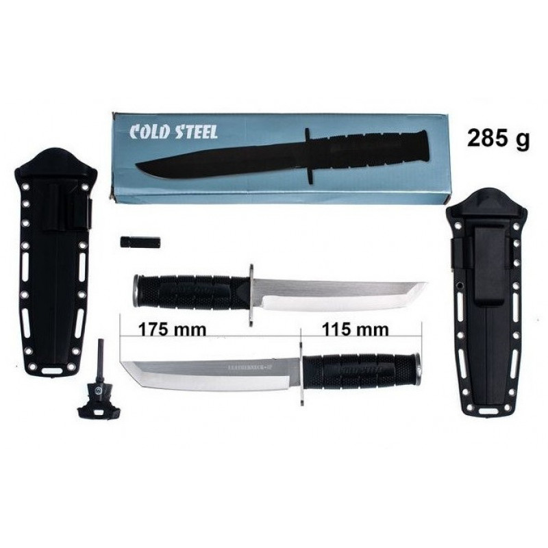 Ніж мисливський Leatherneck S/F Танто чорний 2015, 29 см