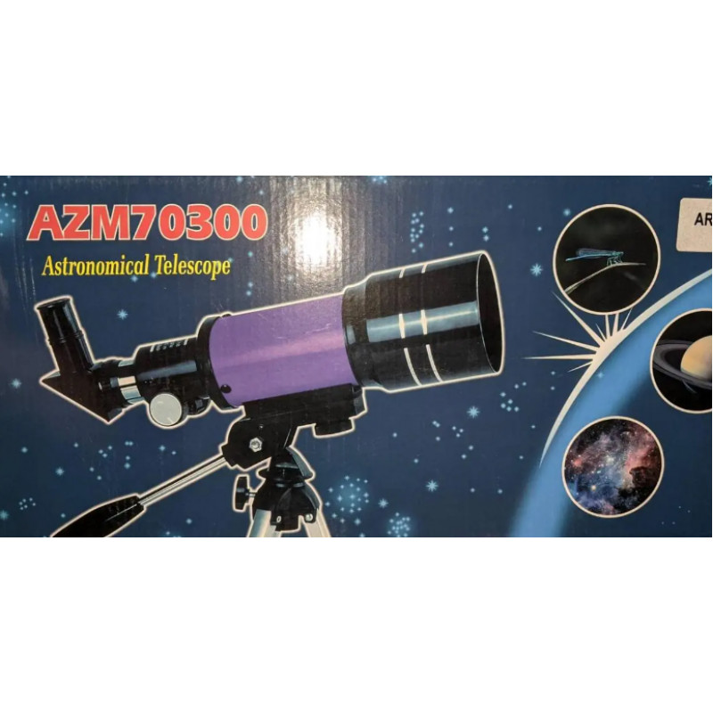 Телескоп астрономічний AZM70300 / F30070M / 7923