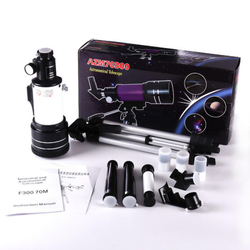 Телескоп астрономічний AZM70300 / F30070M / 7923