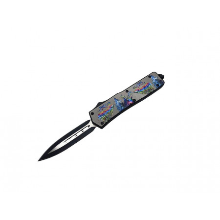 Ніж викидний фронтальний MicroTech 330 Samurai