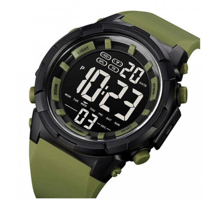Годинники наручні SKMEI 1845AG, ARMY GREEN, 9283