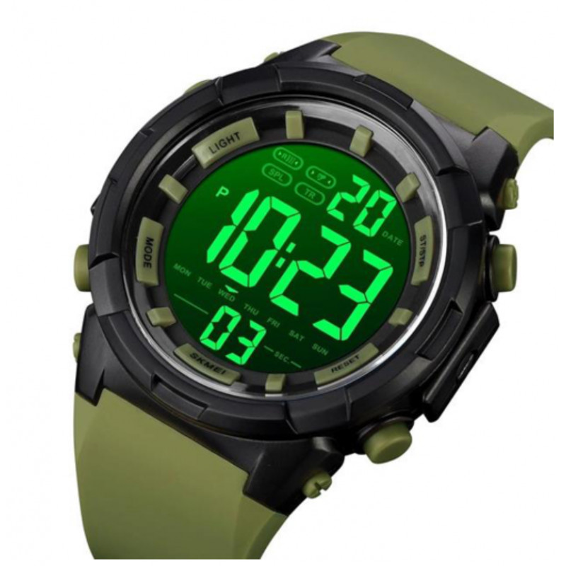 Годинники наручні SKMEI 1845AG, ARMY GREEN, 9283