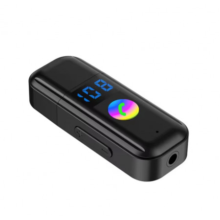 Безпровідний адаптер Bluetooth-приймач BT960/ 3,5ММ JACK, HANDSFREE В АВТО/ 4690