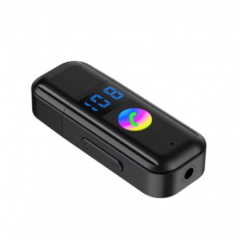Безпровідний адаптер Bluetooth-приймач BT960/ 3,5ММ JACK, HANDSFREE В АВТО/ 4690