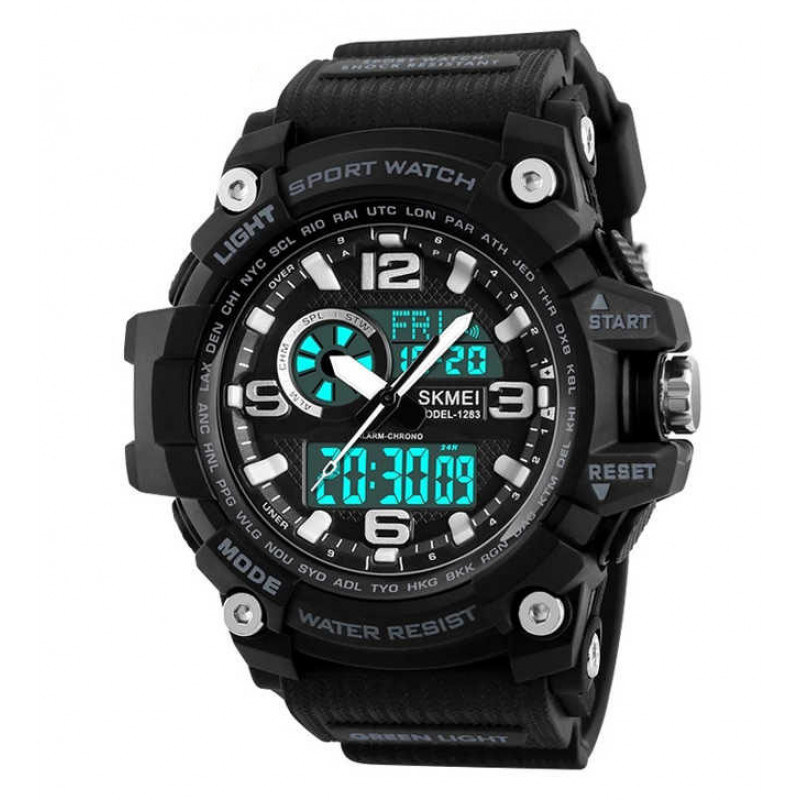Часы наручные SKMEI 1283BK, BLACK, 11376